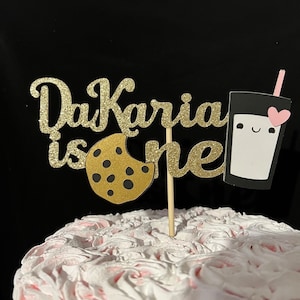 milk and cookies, milk and cookies cake topper, cookies, milk and cookies birthday, cookie, milk and cookies decorations