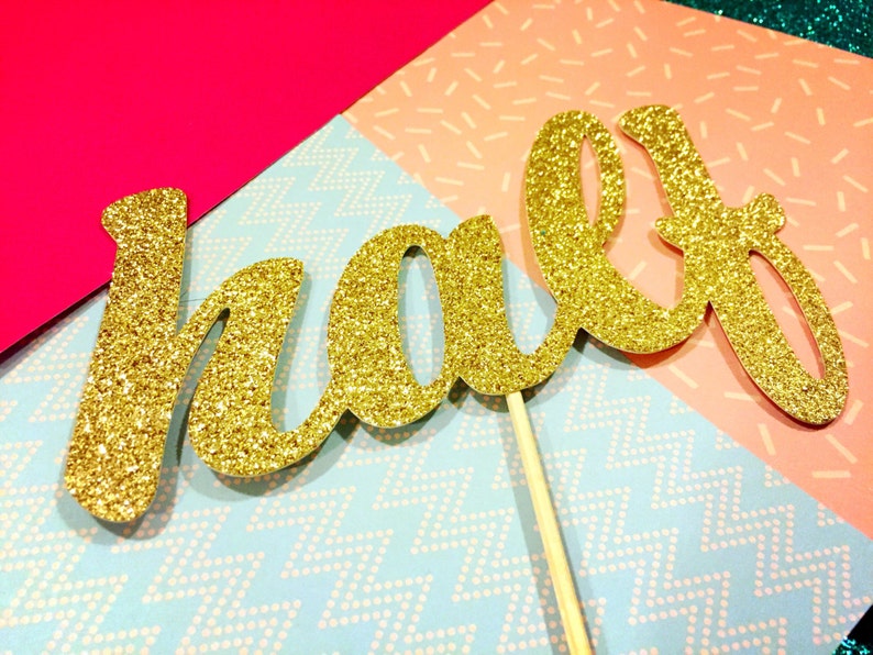 Half Birthday Cake Topper Half Birthday Decorations 1/2 Etsy