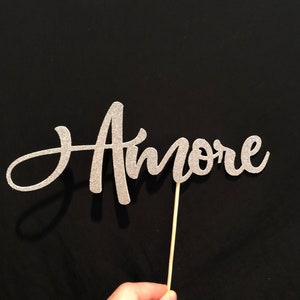 Liebe Hochzeitstorte Topper, Hochzeitstorte, Amore Kuchen-Deckel, Hochzeitstorte, Liebe, Cake Topper, Hochzeitsdeko, Dekorationen