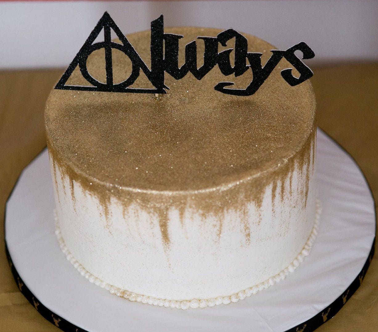 Harry De Gateau Potter Toujours Cake Topper Harry Potter Etsy