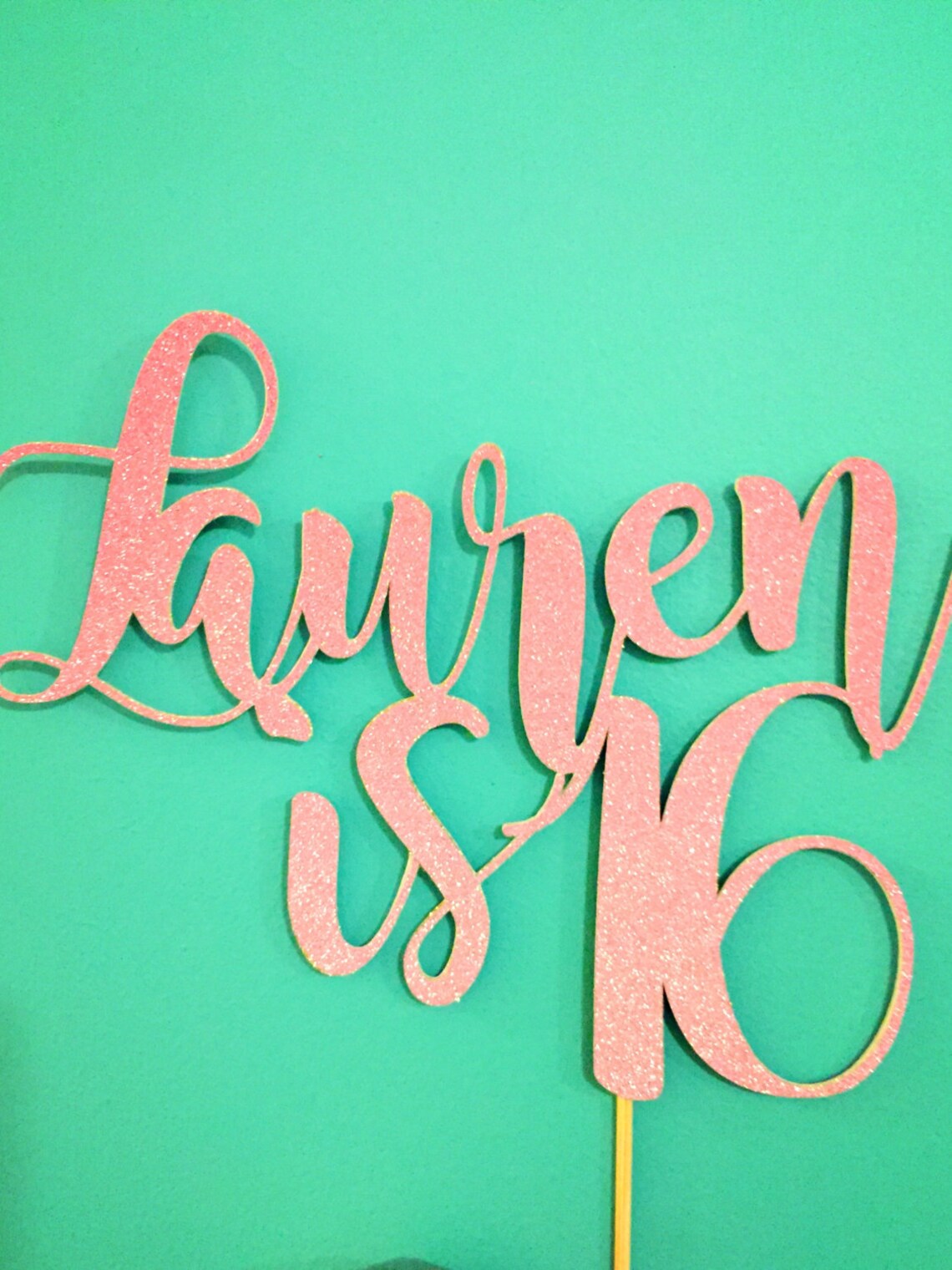 Birthday Cake Topper Personalized Birthday Cake Topper Etsy