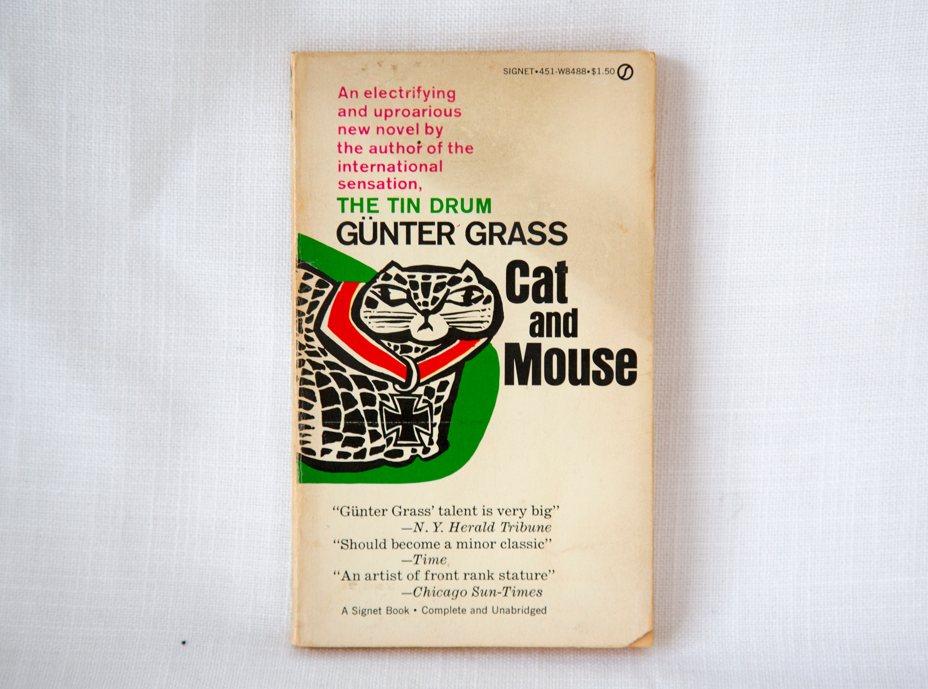 Cat Mouse By Gunter Grass 1st Edition Cat Mouse By Gunter Grass 1st Edition
