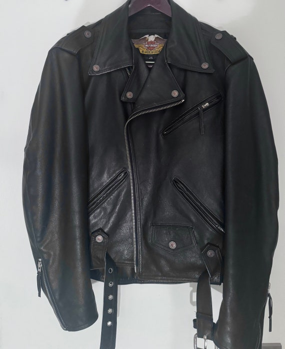 Harley Davidson an American classic leather jacket