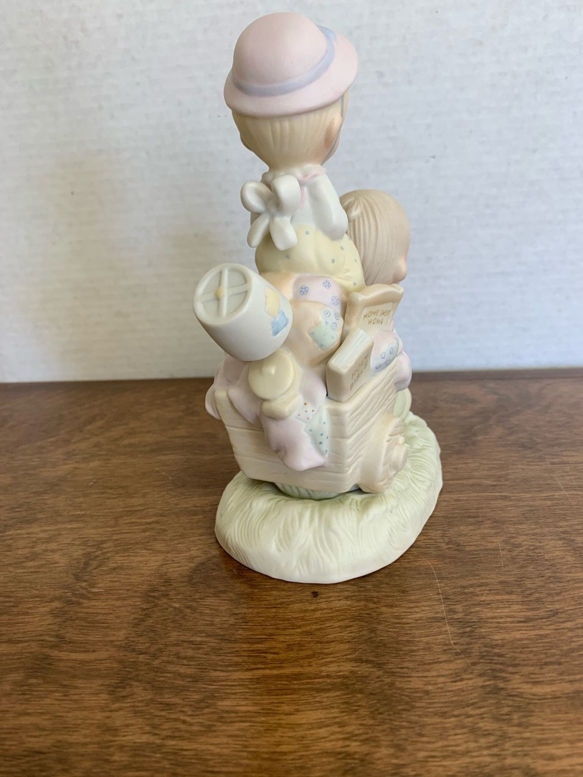 Vintage Precious Moment Figurine Religious Gift Ceramic Etsy