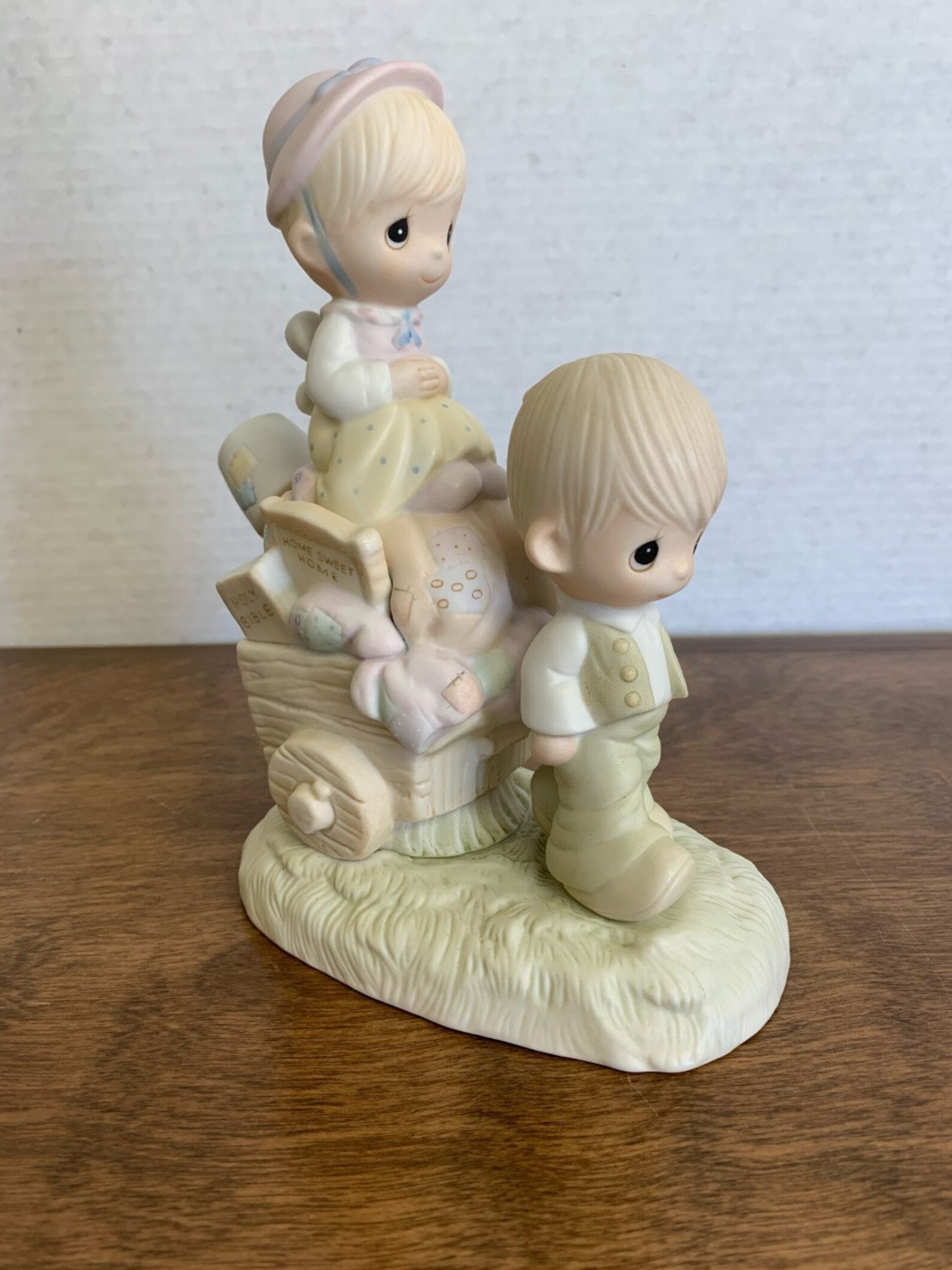 Vintage Precious Moment Figurine Religious Gift Ceramic Etsy