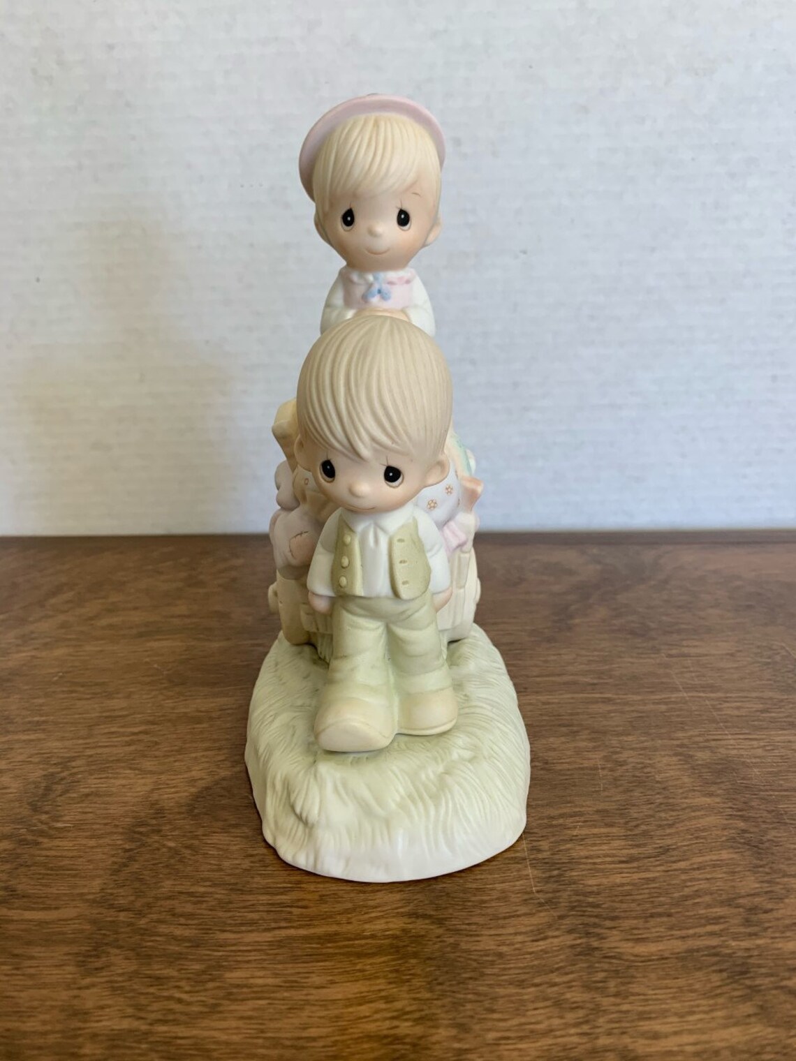 Vintage Precious Moment Figurine Religious Gift Ceramic Etsy