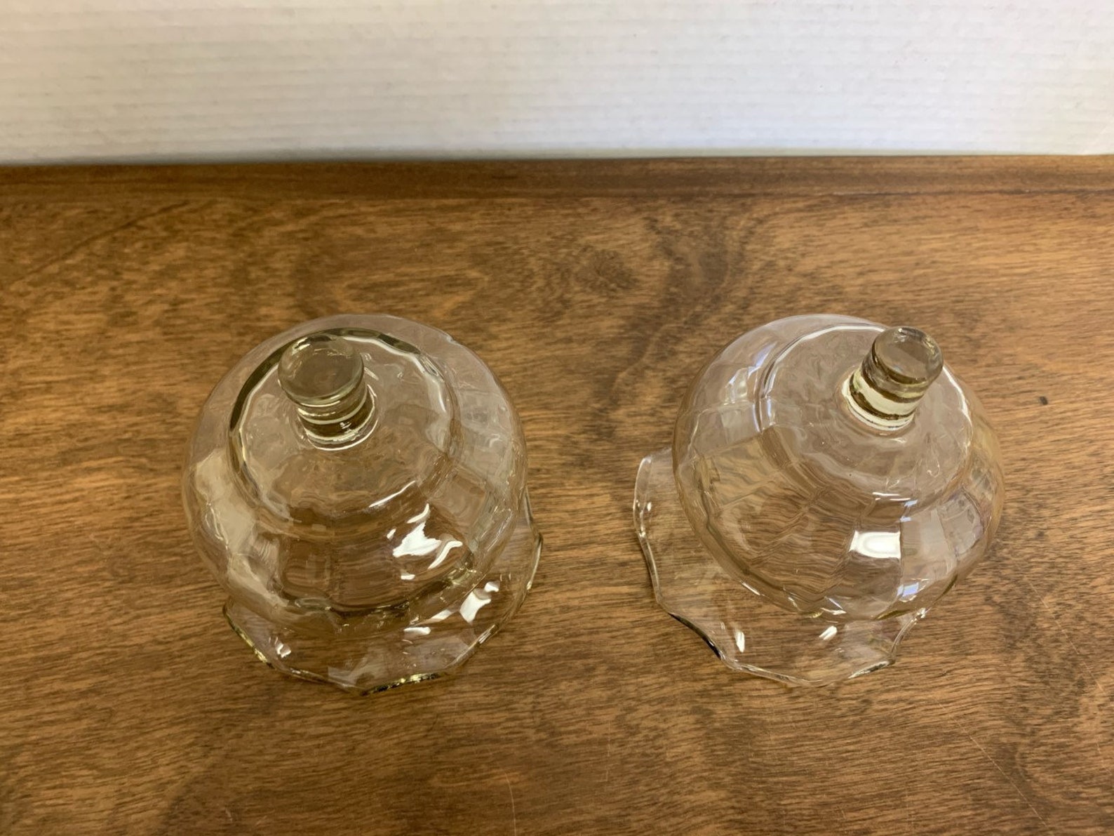 Vintage Home Interiors Glass Votive Cups Votive Candle Etsy