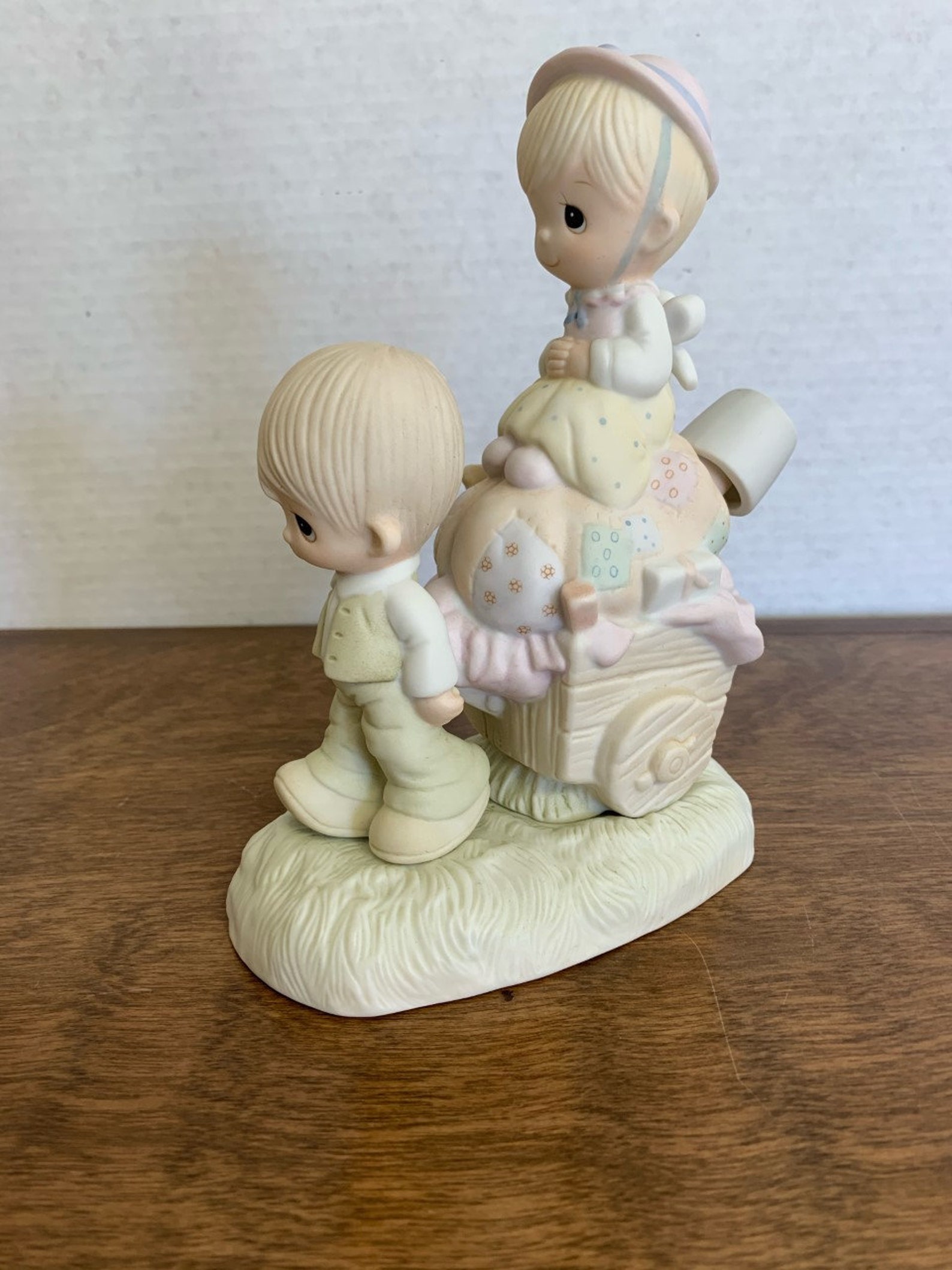 Vintage Precious Moment Figurine Religious Gift Ceramic Etsy