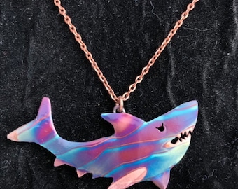 Shark Pendant Necklace
