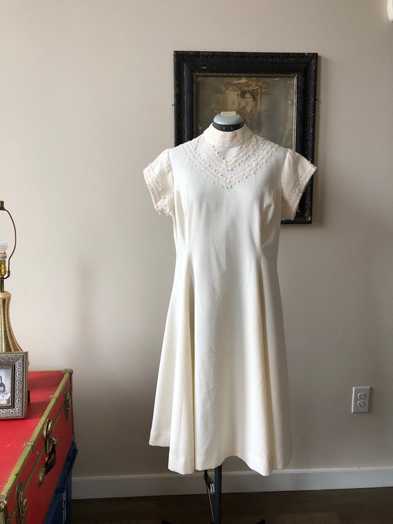 Handmade Vintage 1980s Western Dress, Vintage Rod… - image 3
