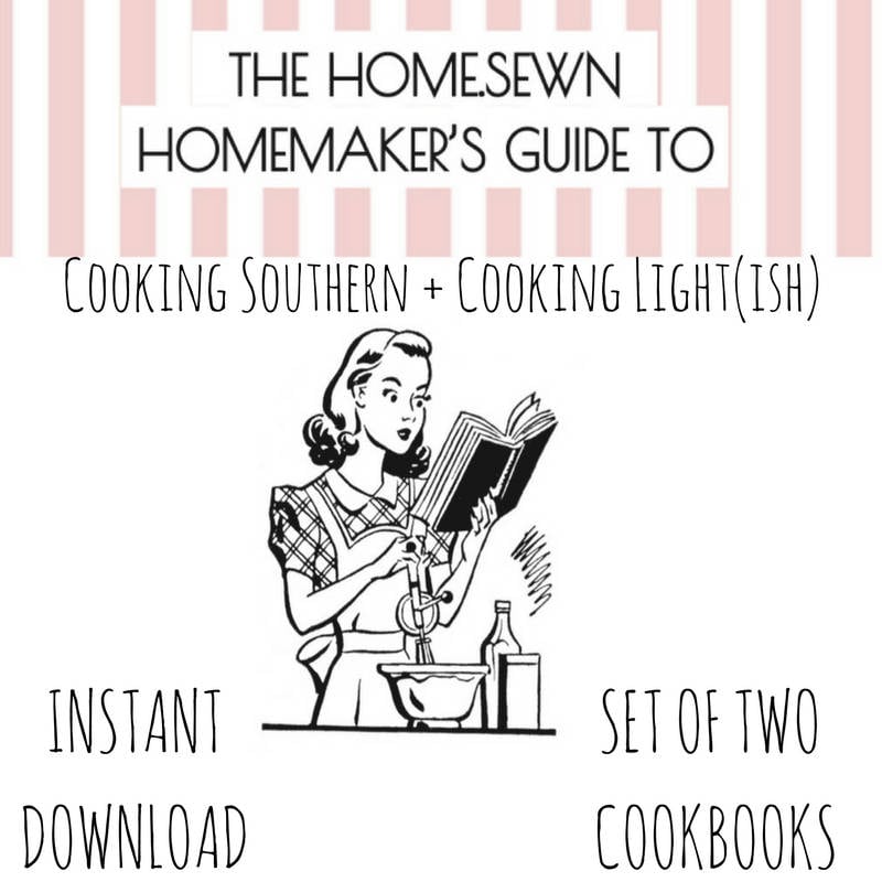 Southern Cookbook, Funny Cookbooks, Cooking eBook, How to Cook Southern  Style Set, Instant Download