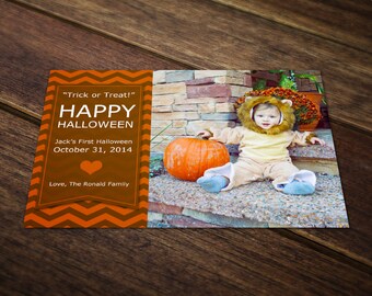 halloween card template holiday card template photoshop etsy