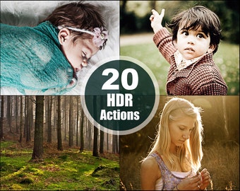 HDR Effects Photoshop Elements Actions