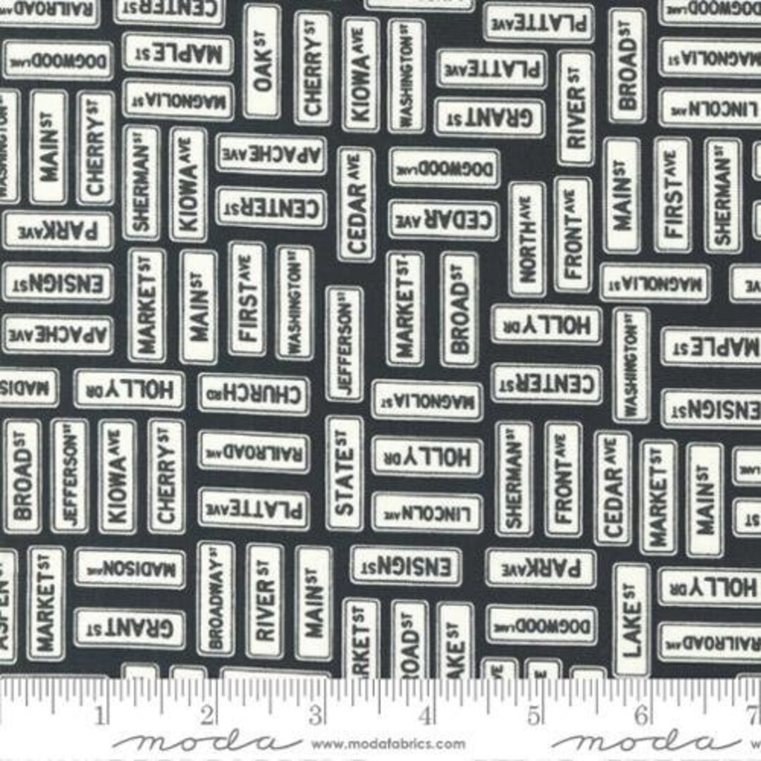 Main Street by Sweetwater for Moda Fabrics - Roadblock Blenders 55643 ...