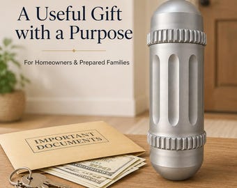 Useful Gift for Homeowners Hidden Safe for Prepared Families Cash Documents USA Made