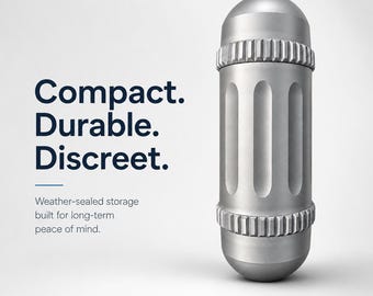 Discreet Hidden Safe for Emergency Cash Documents Home Preparedness