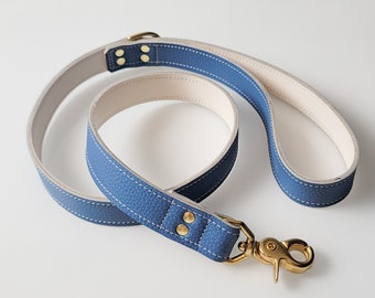 Handgemaakte leren hondenriem van 3 voet, kleurrijke leren riemen voor honden, leuke huisdiermode, handgemaakte ambachtelijke riem, duurzame premium hondenriem