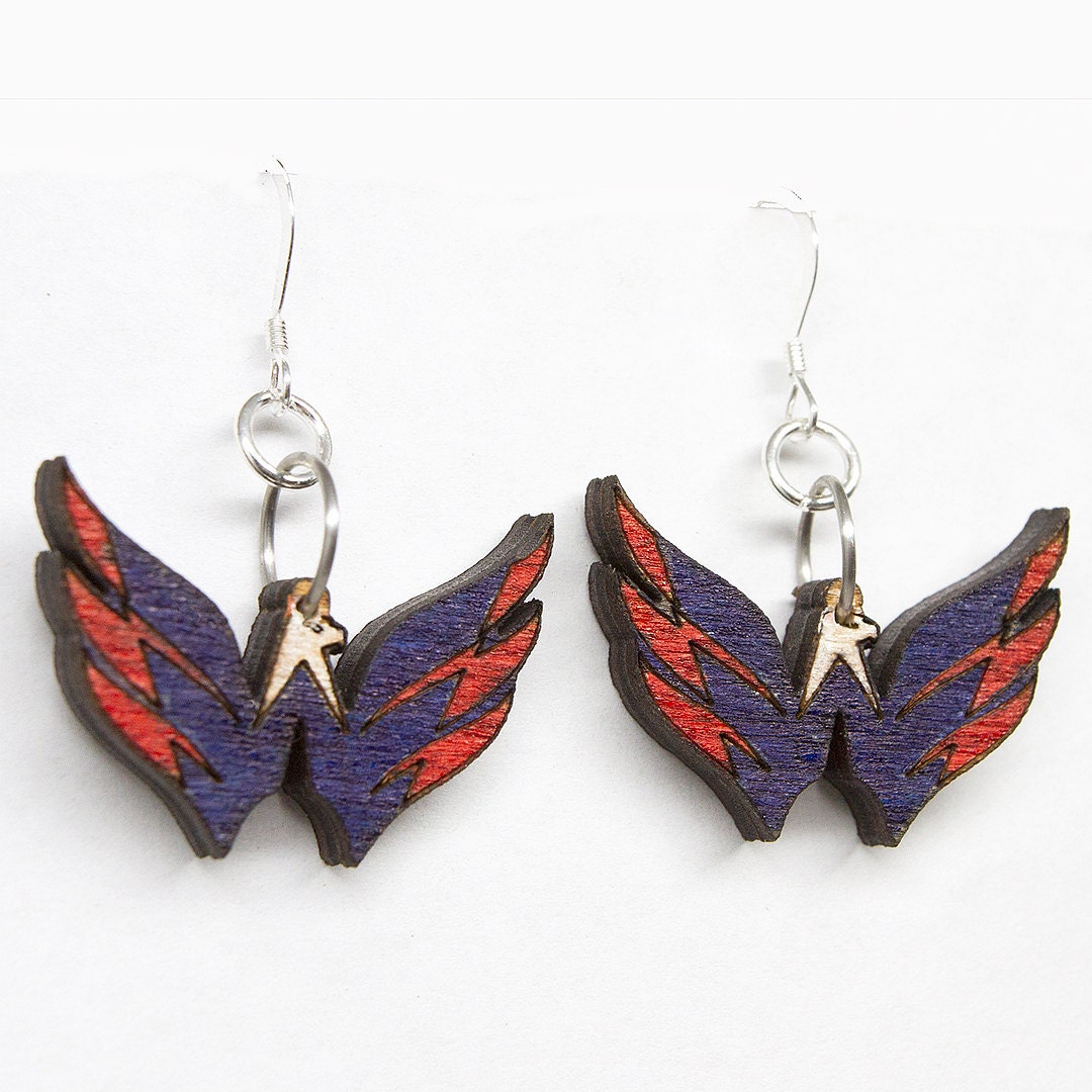 Washington Capitals Earrings Capitals 