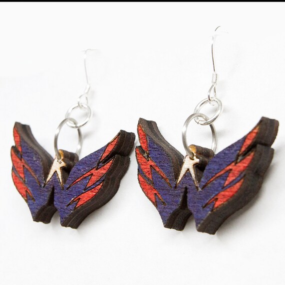 Washington Capitals Earrings Capitals 