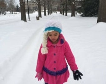 PATTERN: Snow Queen Hat PATTERN