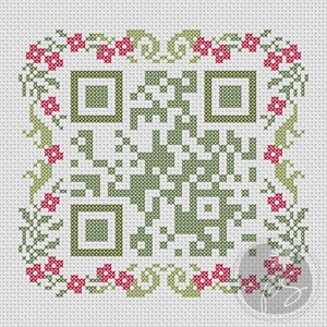 Scannable QR Code - Printable PDF Pattern