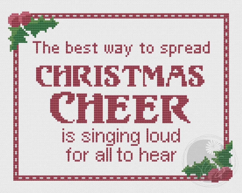Buddy the Elf Christmas Quote Printable PDF Pattern - Etsy