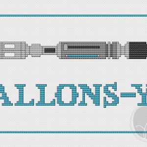Doctor Who Allons-y Screwdriver - Printable PDF Pattern