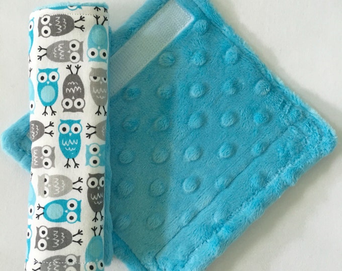 Car Seat Strap Covers Cotton and Minky Car Strap Covers Etsy