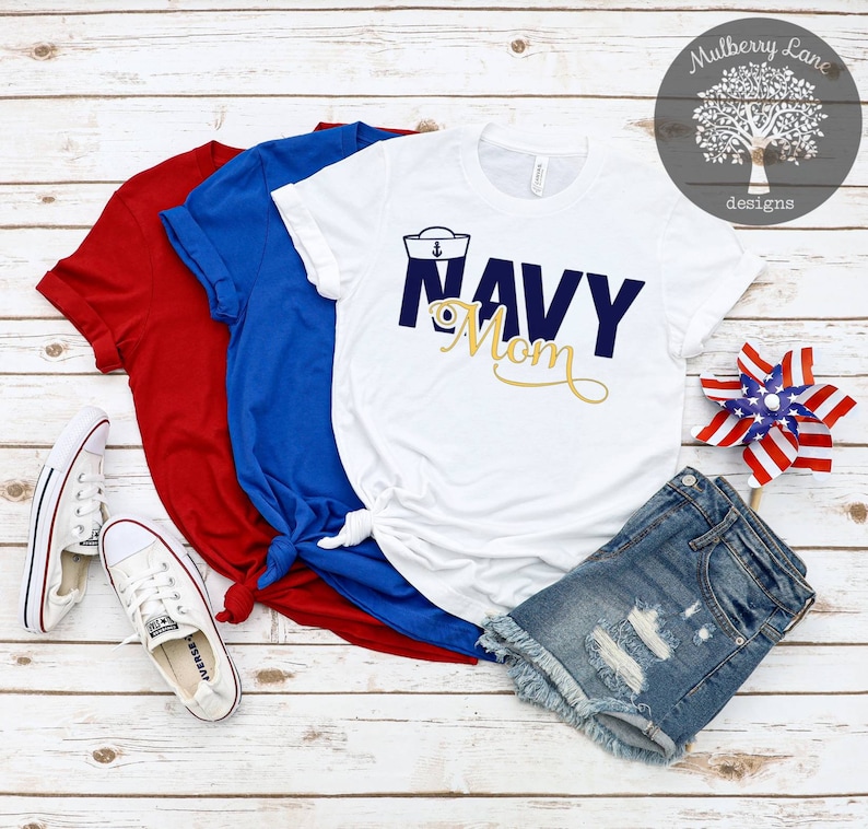 Inspirtational Tee Unisex Tee- Jersey T-Shirt Navy Mom Adult Graphic Tee