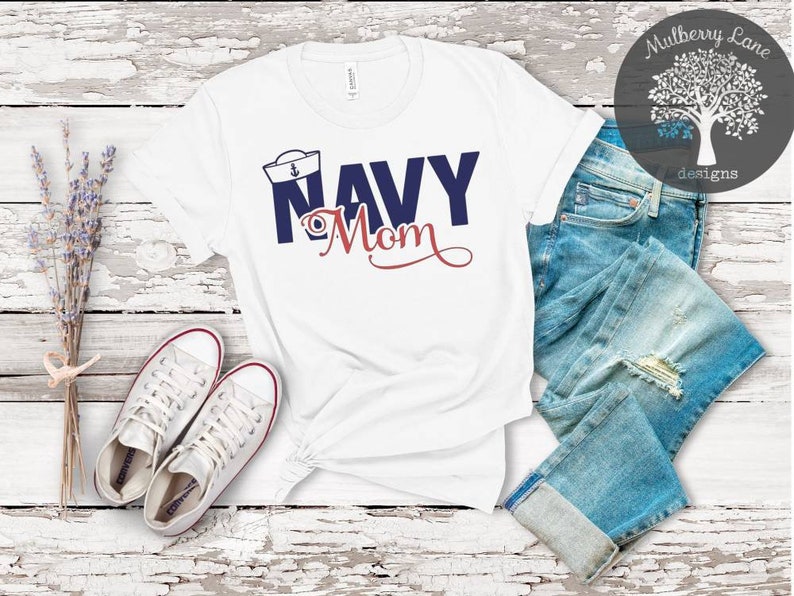 Inspirtational Tee Unisex Tee- Jersey T-Shirt Navy Mom Adult Graphic Tee