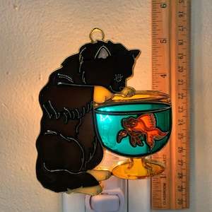 Curious Cat Night Light