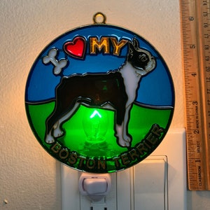 Boston Terrier Night Light