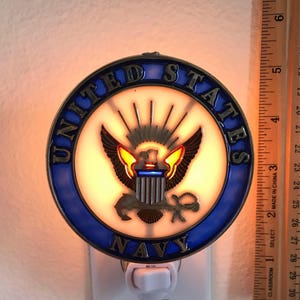 Navy Night Light