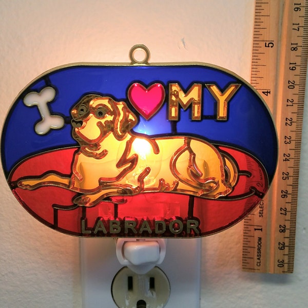 Labrador Night Light Etsy