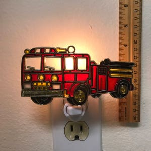 Firetruck Night Light