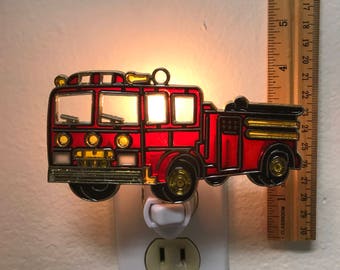 Firetruck Night Light