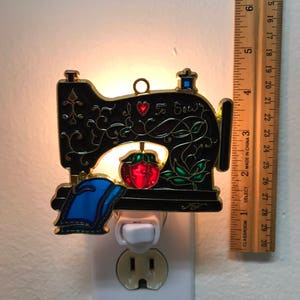 Sewing Machine Night Light