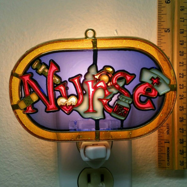 Nurse Night Light Etsy