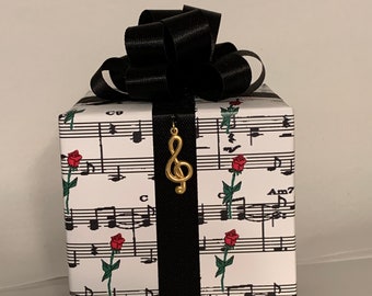 Phantom of the Opera Music box wrapped as a gift