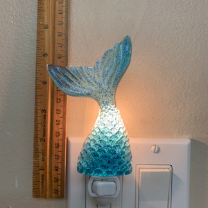 Mermaid Tail  Night Light