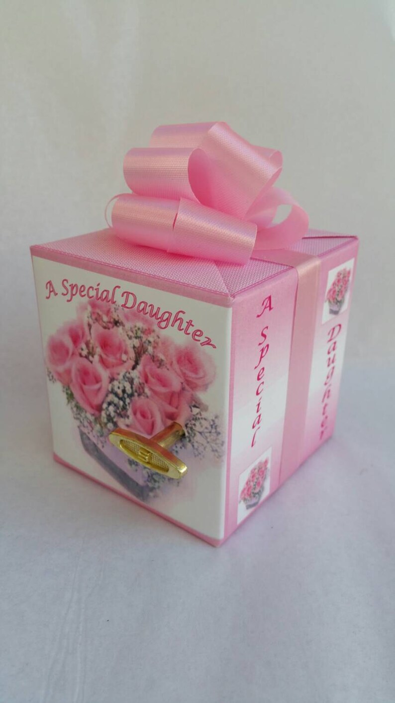 Daughter music box wrapped as a gift Etsy