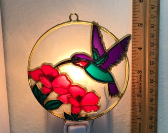 Hummingbird Night Light