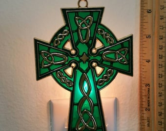 Celtic Cross Night Light
