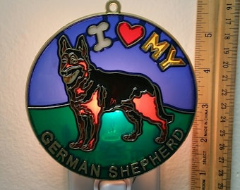 German Shepherd Night Light
