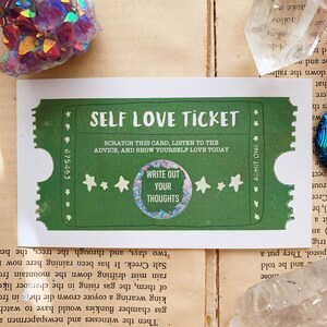 Self-Love Scratch-Off Ticket Pack (6) | | en faveur du parti Grattoirs