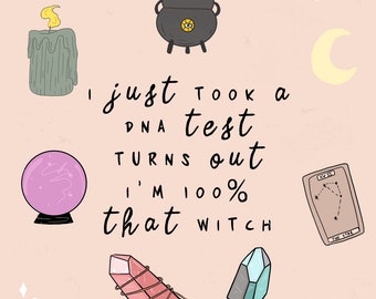 I Just Took a DNA Test Turns Out I'm 100% That Witch | Lizzo | Witchy | Crystal Art