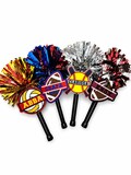 Personalized Football Spirit Pom Pom | Custom Player Name & Number Cheer Stick | Team Spirit Wand | Football Mom Gift | Senior Night