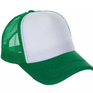 Personalized Sport Mom Trucker Hat, Patches & Chain image 10