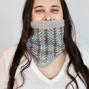 Level Up Cowl KNITTING PATTERN
