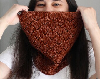 Copper Foxes Cowl KNITTING PATTERN